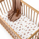 Snuggle Hunny Organic Fitted Cot Sheet - Koala