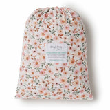 Snuggle Hunny Organic Fitted Cot Sheet - Spring Floral