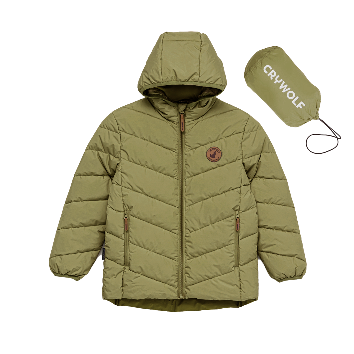 Crywolf Eco Puffer - Fern