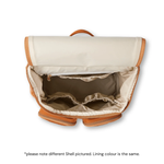 OiOi Signature Nappy Backpack - Olive Vegan Leather