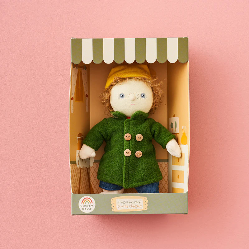 Olliella Dress Me Dinky - Charlie Chestnut