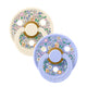 BIBS Pacifier Liberty 2 Pack -  Chloe Meadow/Ivory