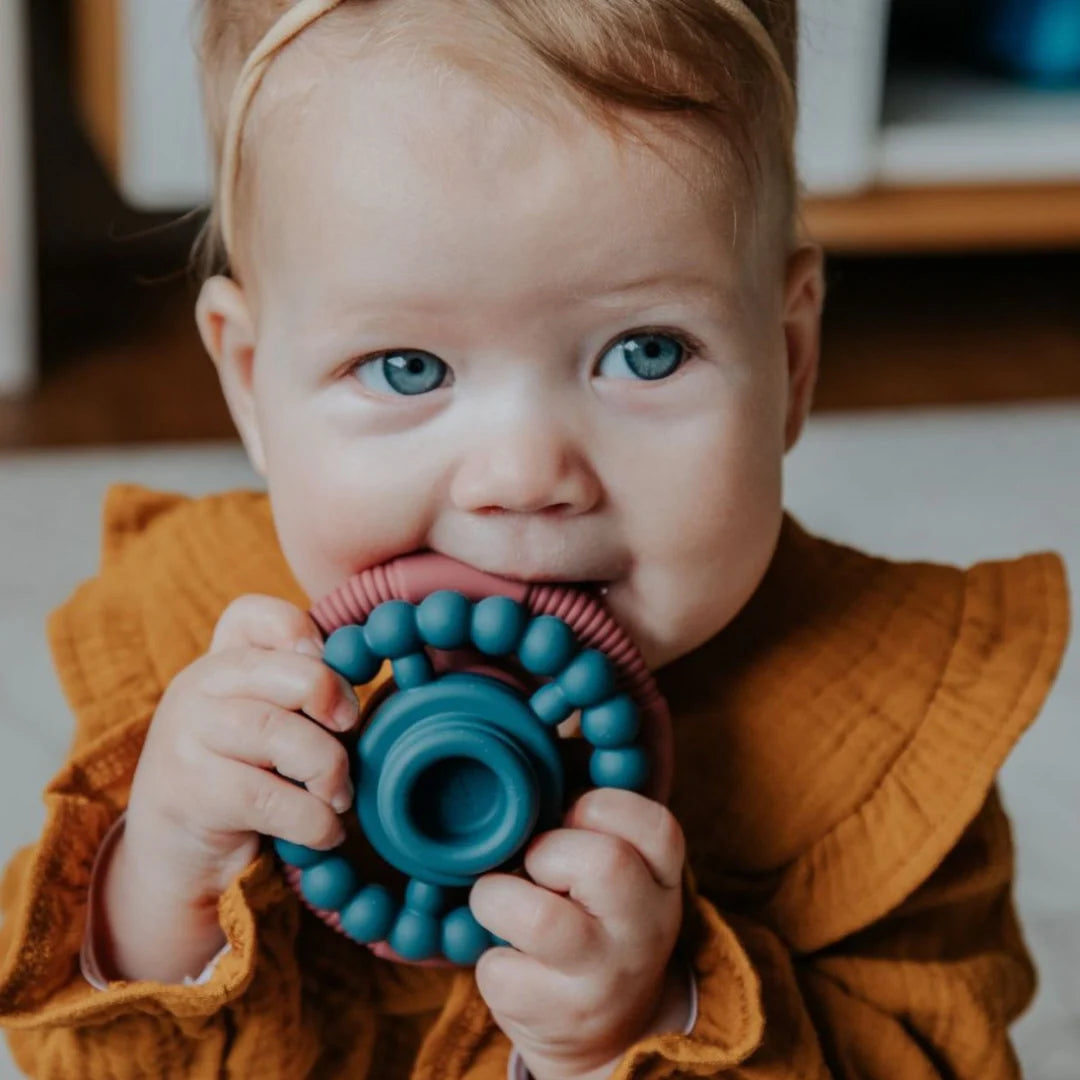Jellystone Stacker and Teether - Raspberry