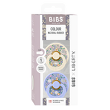 BIBS Pacifier Liberty 2 Pack -  Chloe Meadow/Ivory