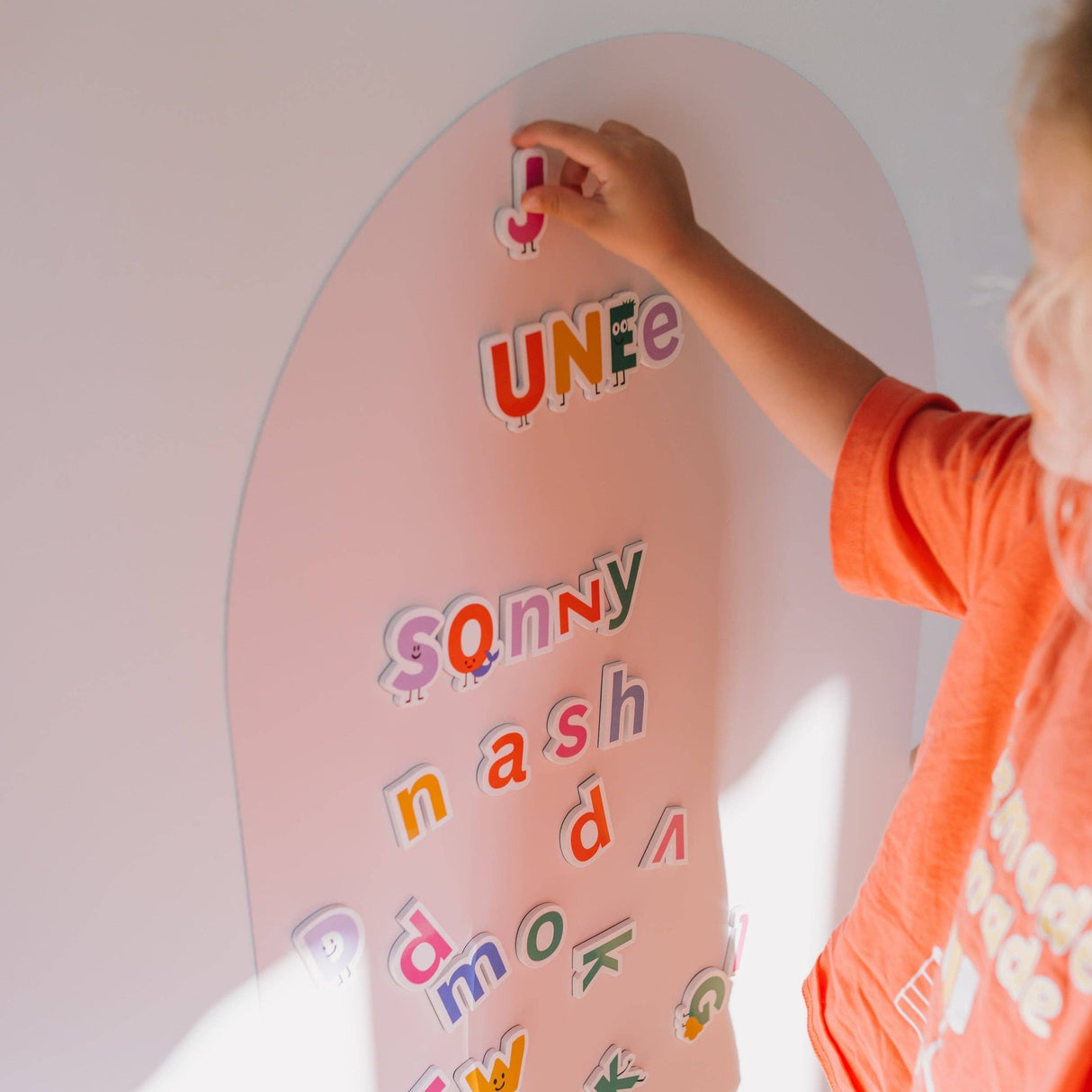 SmartyPals Alphabet Magnet Set - Magnetic Letters for Kids Early Literacy