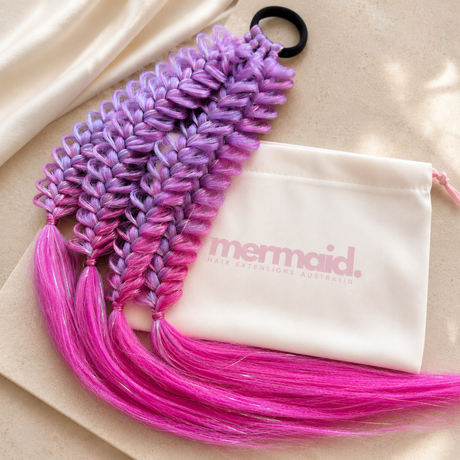Mermaid Pre Styled Butterfly Braids - Emma