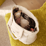 OiOi Everyday Tote - Cream Corduroy