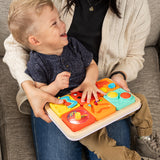 Fat Brain Toys PlayTab - Modular, Sensory Activity Board for Babies and Toddlers
