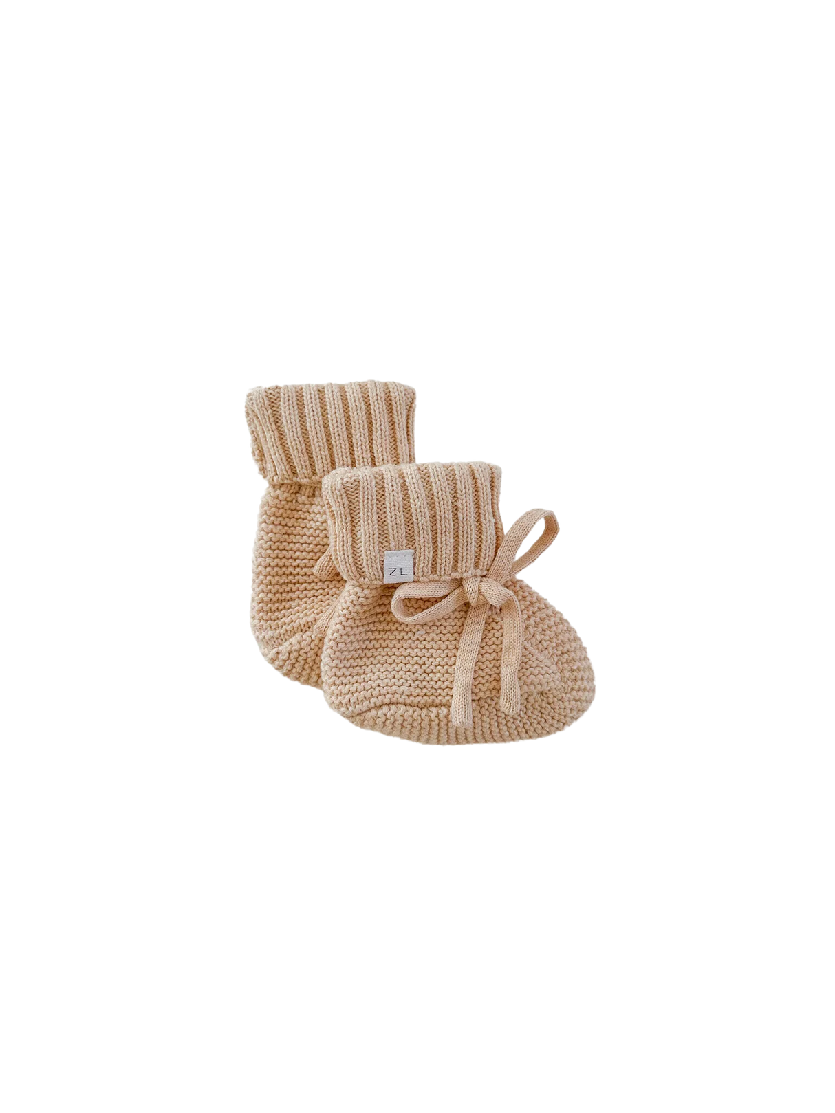 Ziggy Lou Sand Fleck Booties