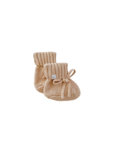 Ziggy Lou Sand Fleck Booties