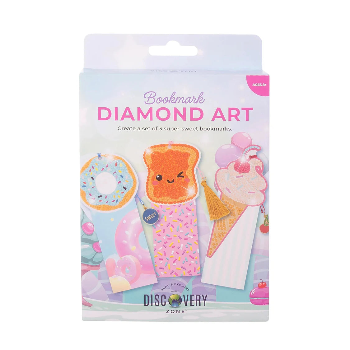 Diamond Art Bookmarks 3pcs - Sweet Treats
