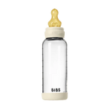 BIBs Glass Baby Bottle - 240ml - Ivory