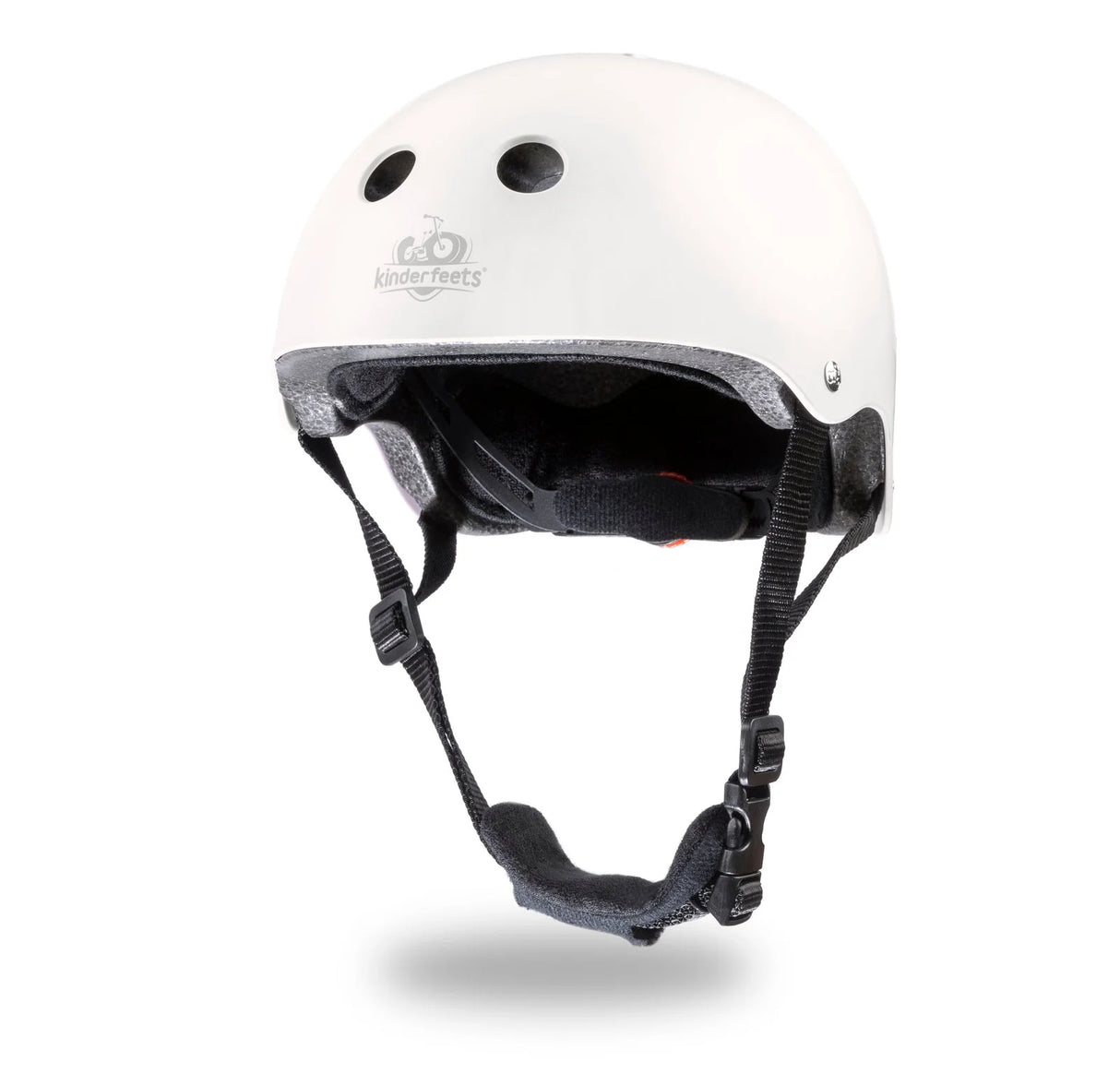 Kinderfeets Toddler Bike Helmet - Matte White