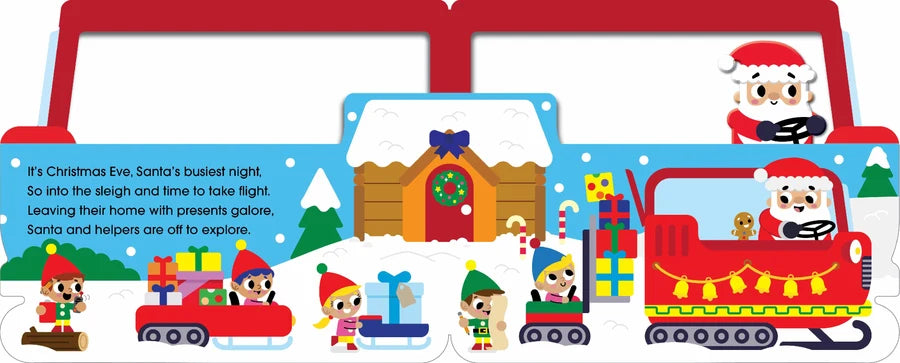 Shaped Board Book - Santa's Sleigh Ride