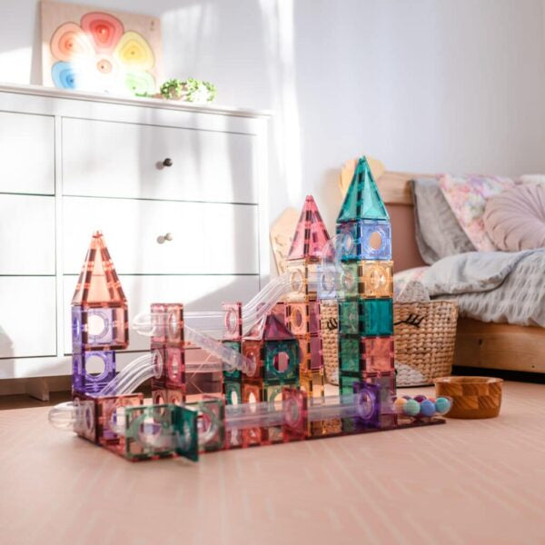 Connetix Pastel Ball Run Pack 106pc