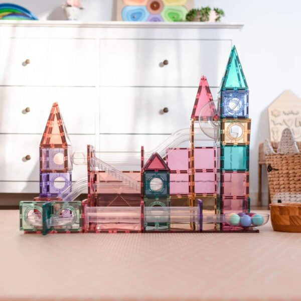 Connetix Pastel Ball Run Pack 106pc