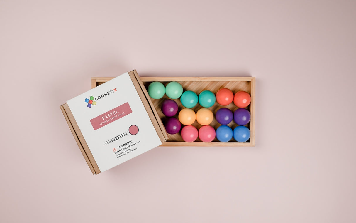 Connetix Replacement Pastel Balls 16pc