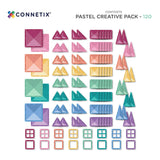 Connetix Pastel Creative Pack 120pc