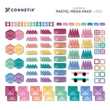 Connetix Pastel Mega Pack 202pc