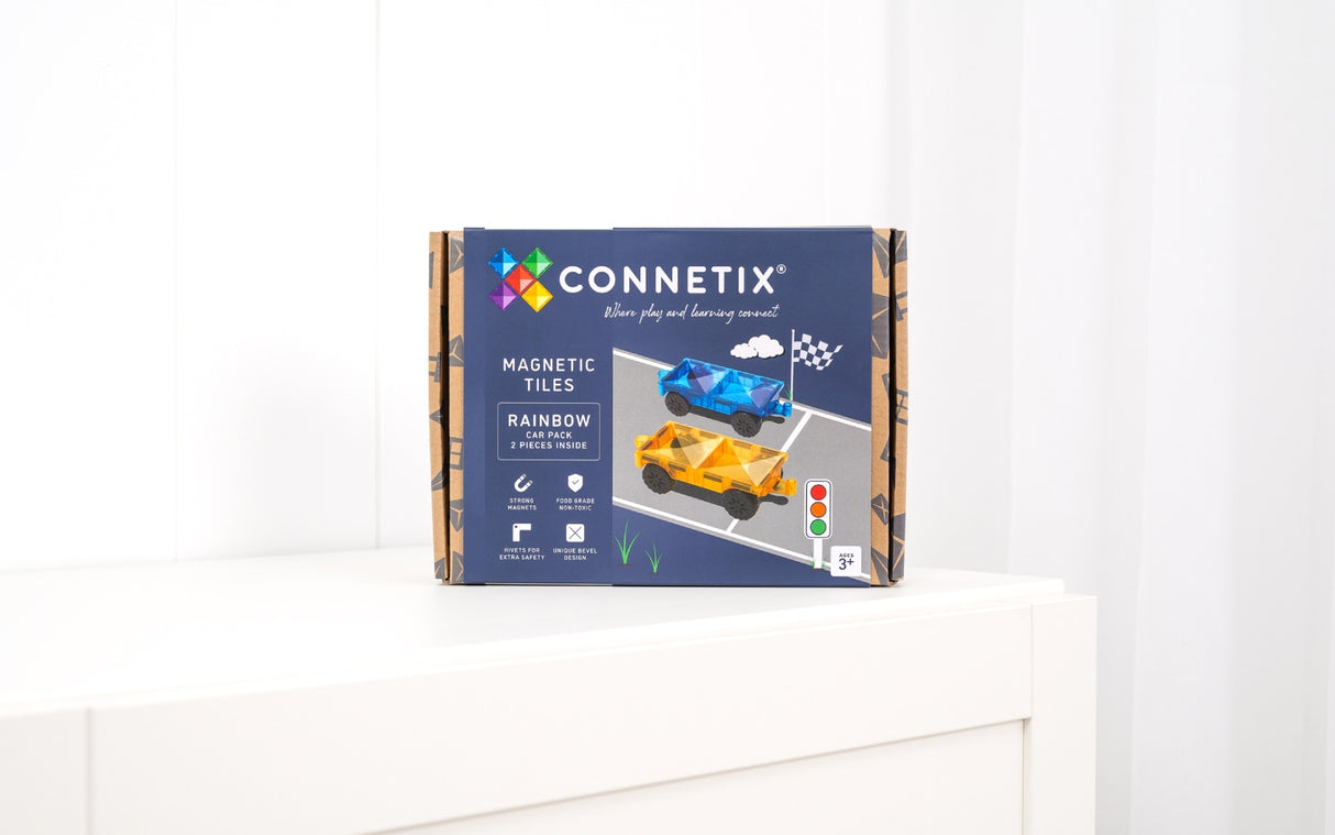 Connetix Rainbow Car Pack 2pc
