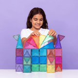 Connetix Glitter Castle Pack 48pc