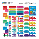 Connetix Bright Mega Pack - 202 pc