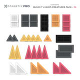Connetix PRO Build It 4 Ways Creatures Pack - 36 pc