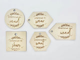 Timber Tinkers Mindful Gifting Tags (Pack of 5)