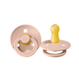 BIBS Pacifier 2 Pack - Night Glow - Blush