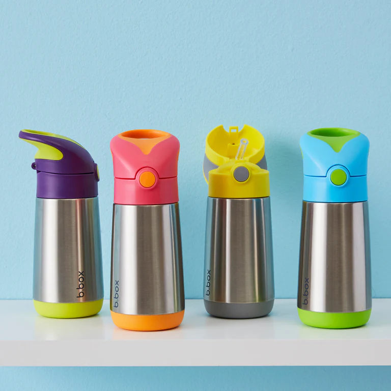 b.box Insulated 350ml Drink Bottle - Emerald Forest
