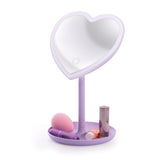 Light Up LED Heart Mirror