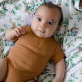 Snuggle Hunny Organic Jersey Wrap + Beanie Set - Eucalypt