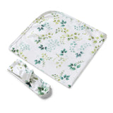 Snuggle Hunny Jersey Wrap + Topknot - Eden