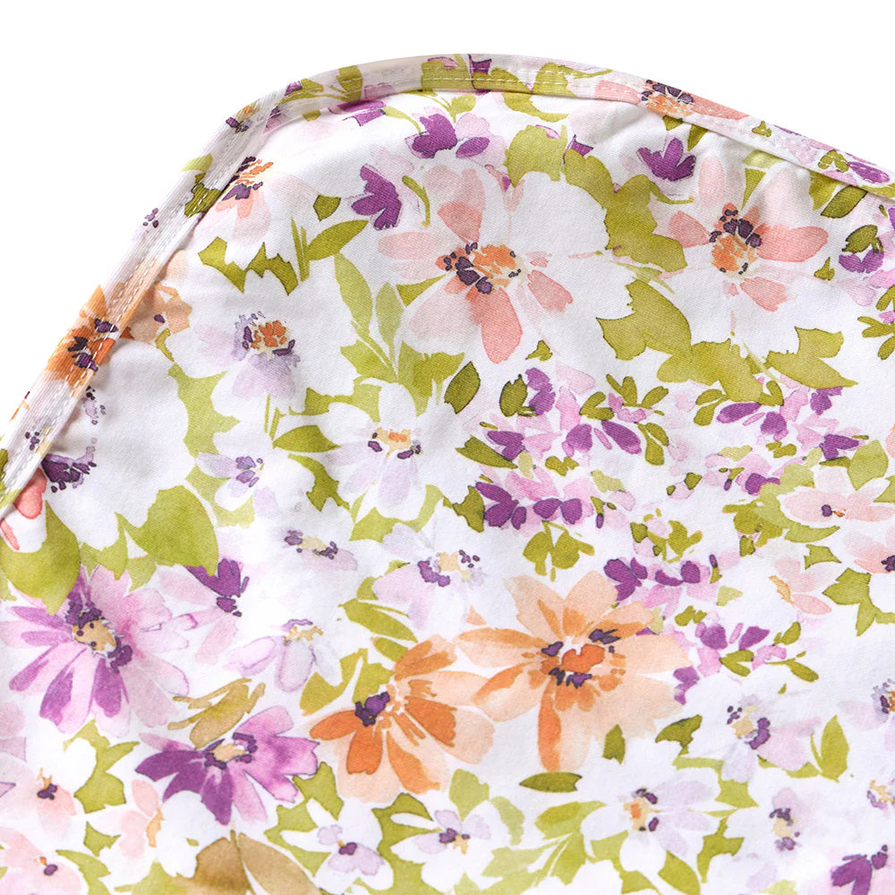 Snuggle Hunny Organic Jersey Wrap + Topknot Set - Isla