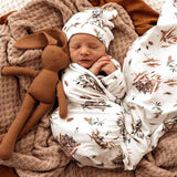 Snuggle Hunny Organic Jersey Wrap Set - Koala