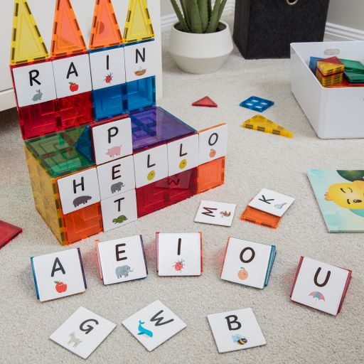Learn & Grow Alphabet Upper Case Magnetic Tile Topper
