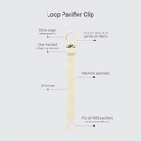 BIBs Pacifier Clip Loop - Blush
