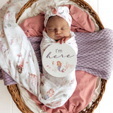 Snuggle Hunny Organic Muslin Wrap - Mermaid