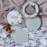 Snuggle Hunny Milestone Cards - Eucalypt & Sage