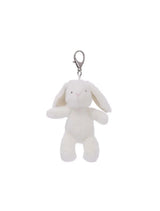 Mary Meyer Soft Bunny Bag Charm - White
