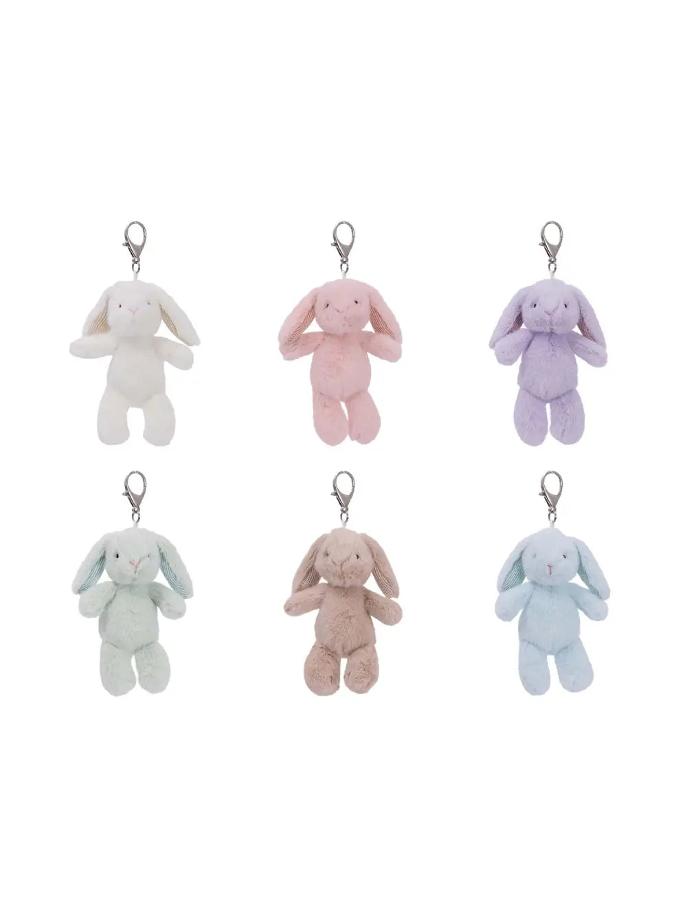 Mary Meyer Soft Bunny Bag Charm - Purple