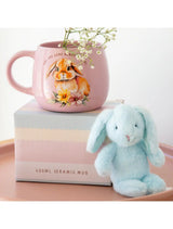 Mary Meyer Soft Bunny Bag Charm - Blue