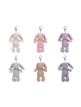 Mary Meyer Nubby Bunny Bag Charm - White