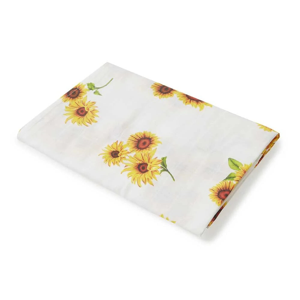 Snuggle Hunny Organic Muslin Wrap - Sunflower