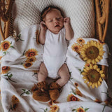 Snuggle Hunny Organic Muslin Wrap - Sunflower