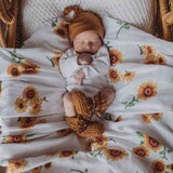Snuggle Hunny Organic Muslin Wrap - Sunflower