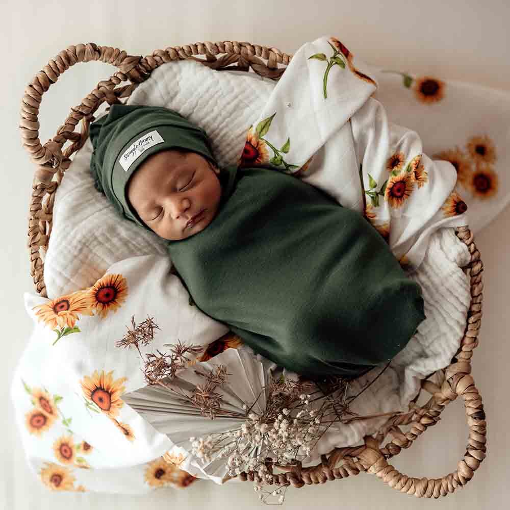 Snuggle Hunny Organic Muslin Wrap - Sunflower