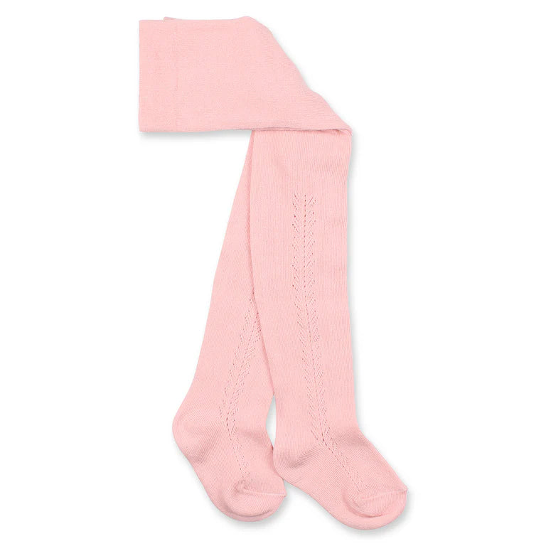 Minihaha Blush Open Work Tights