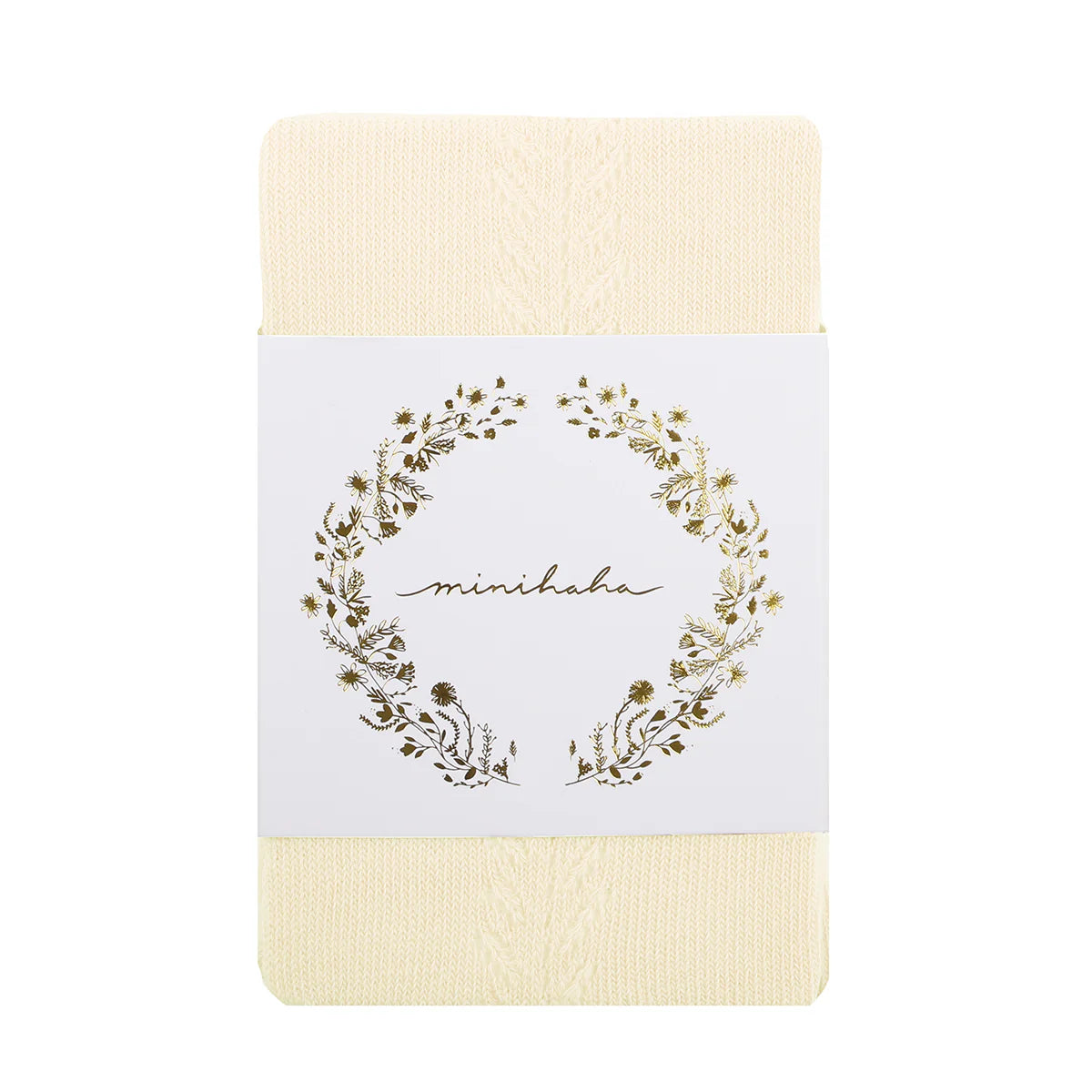 Minihaha Almond Open Work Tights