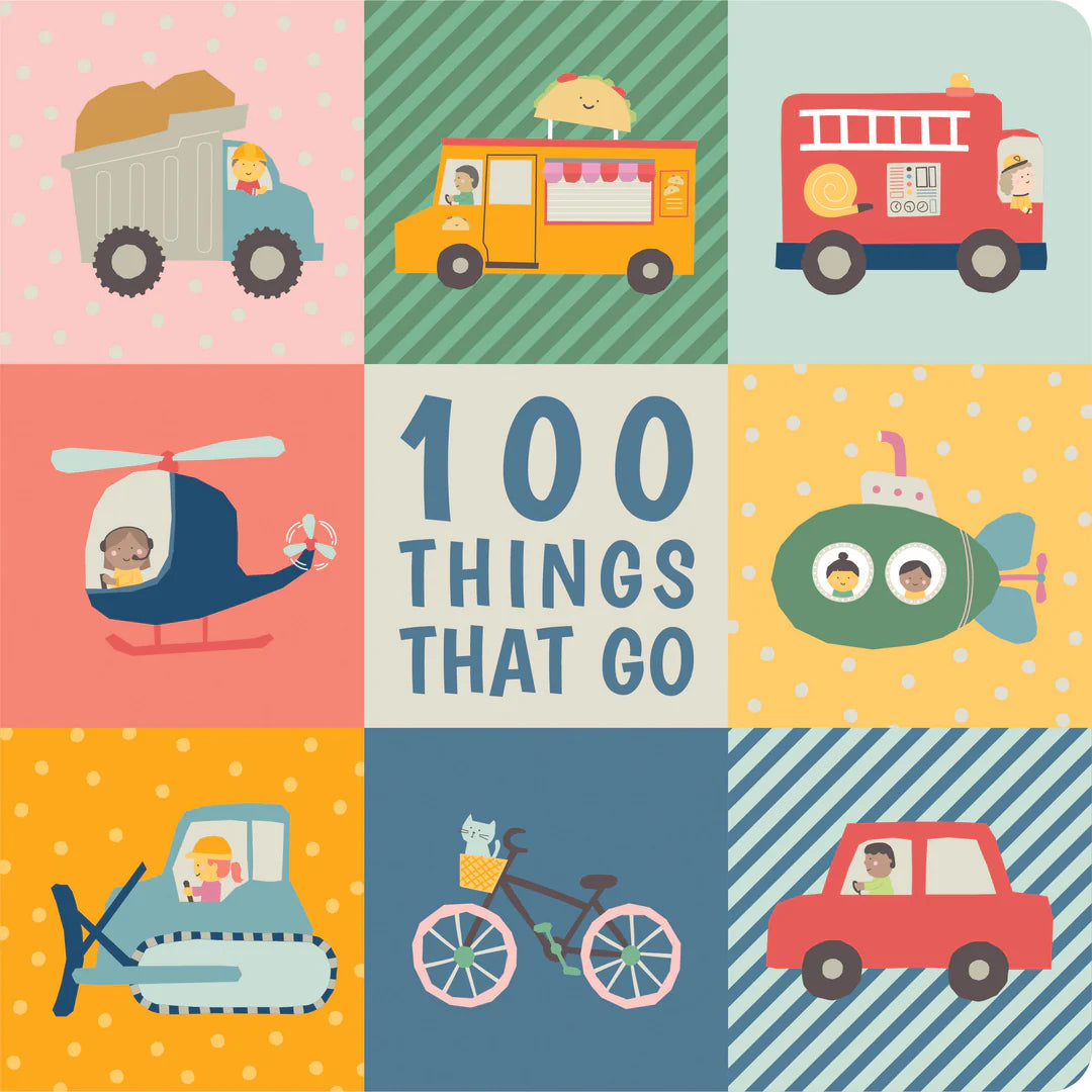 100 Things That Go Padded Learning Book